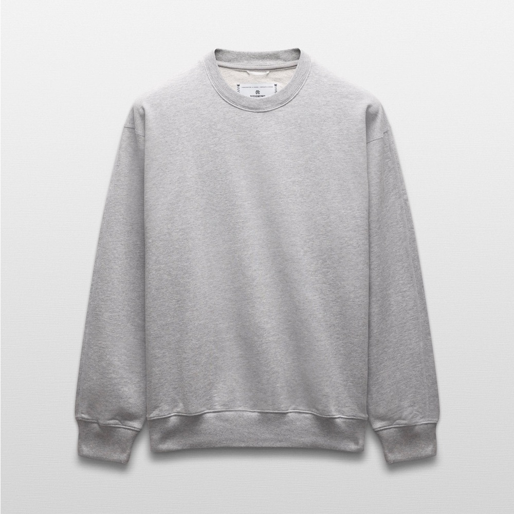 Reigning Champ Light Gray Crewneck Sweater